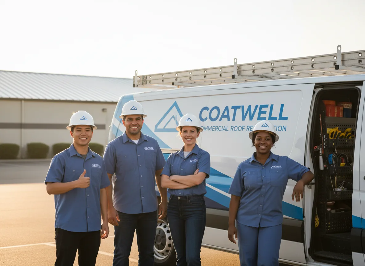Commercial roof coating company in Shutesbury, MA